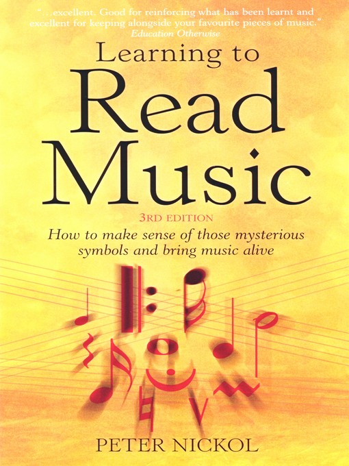 Cover image for Learning to Read Music